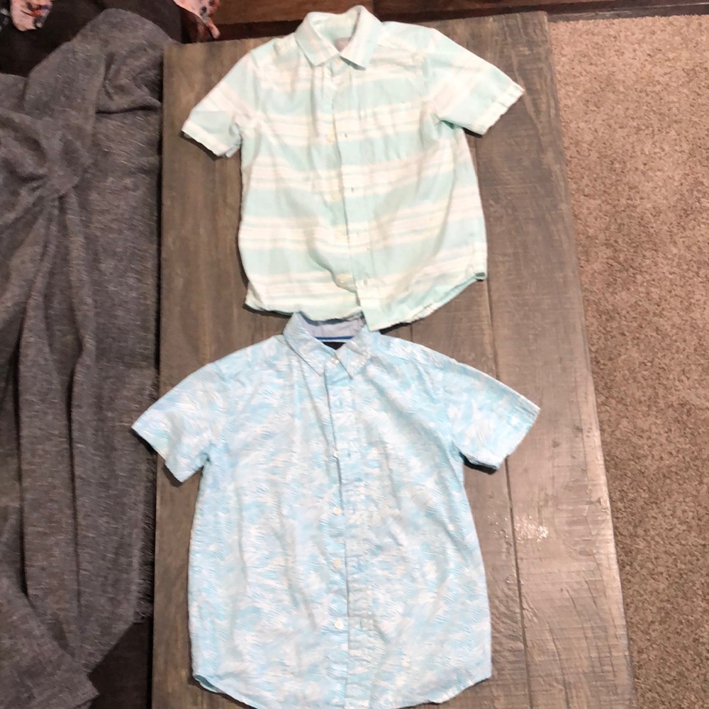 Boys button up shirts